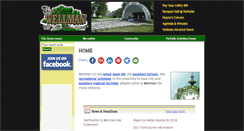 Desktop Screenshot of cityofwellman.com